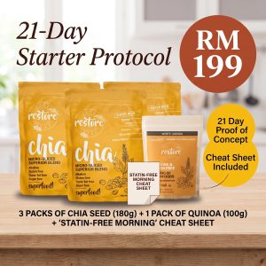 Proof of Concept: 3x Micro Sliced Chia (180g) + 1 Quinoa (100g)