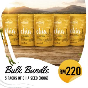 Bundle C; 5x Micro Sliced Chia (180g)